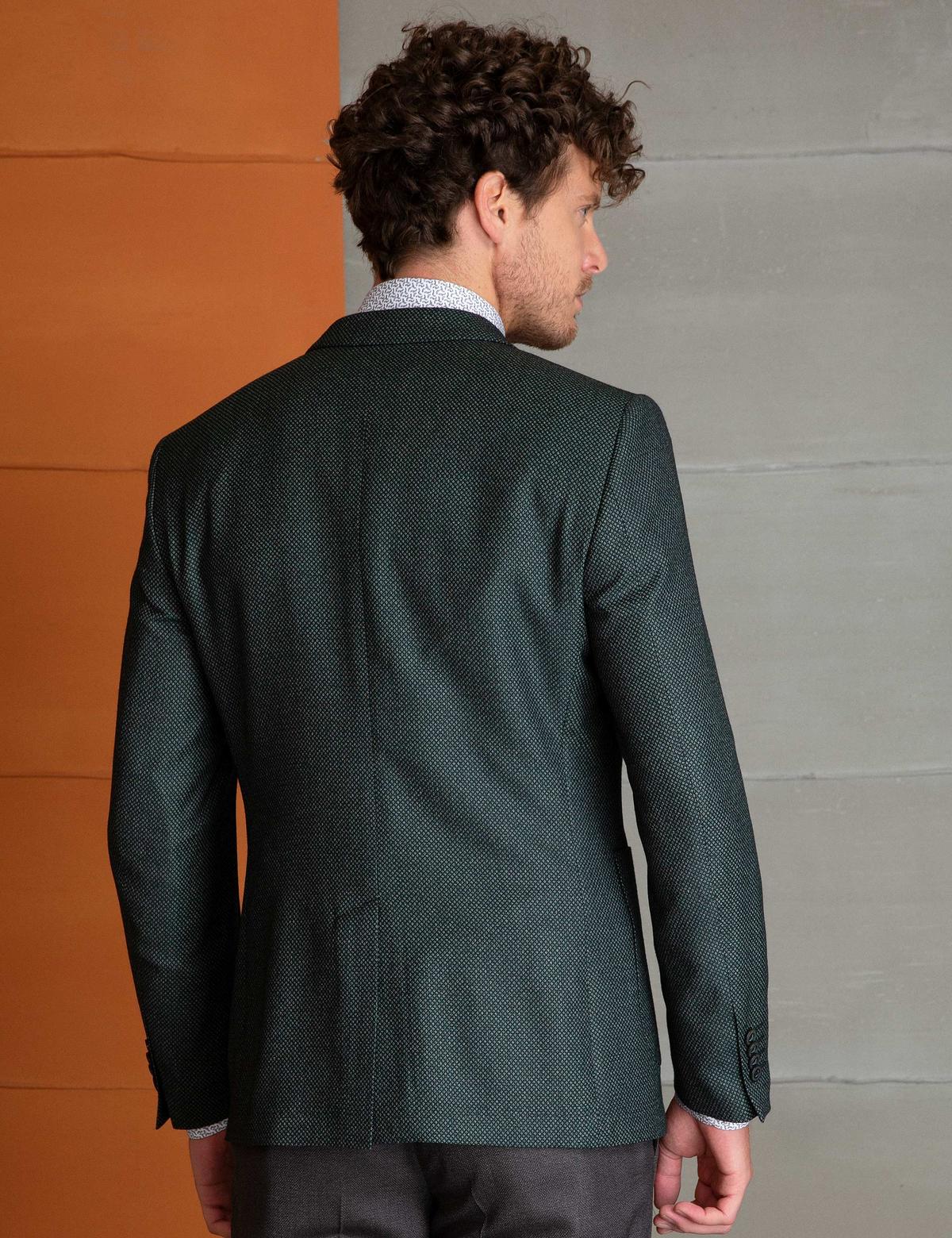 Yeşil Ekstra Slim Fit Ceket - 50203026047