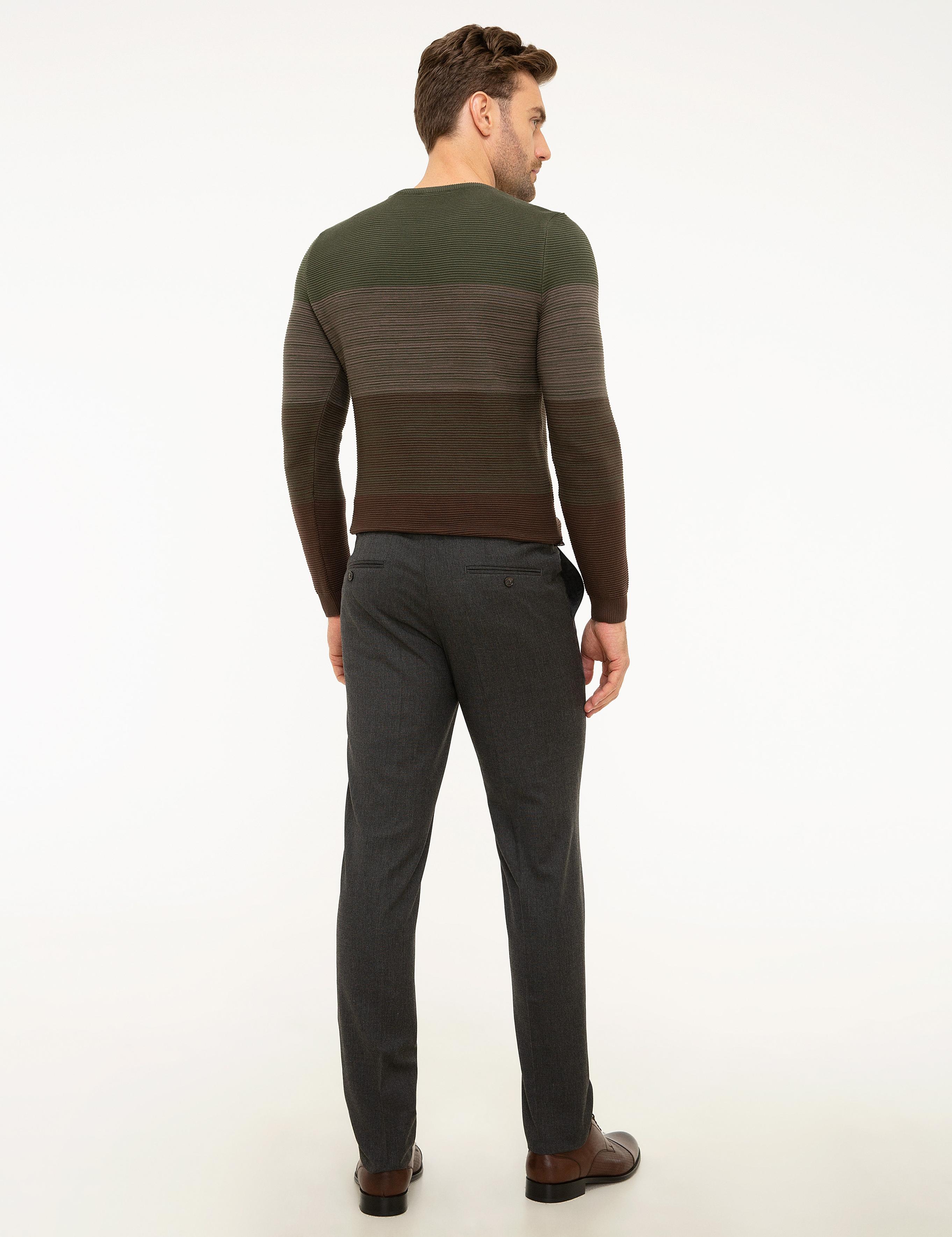 Kahverengi Ekstra Slim Fit Pantolon