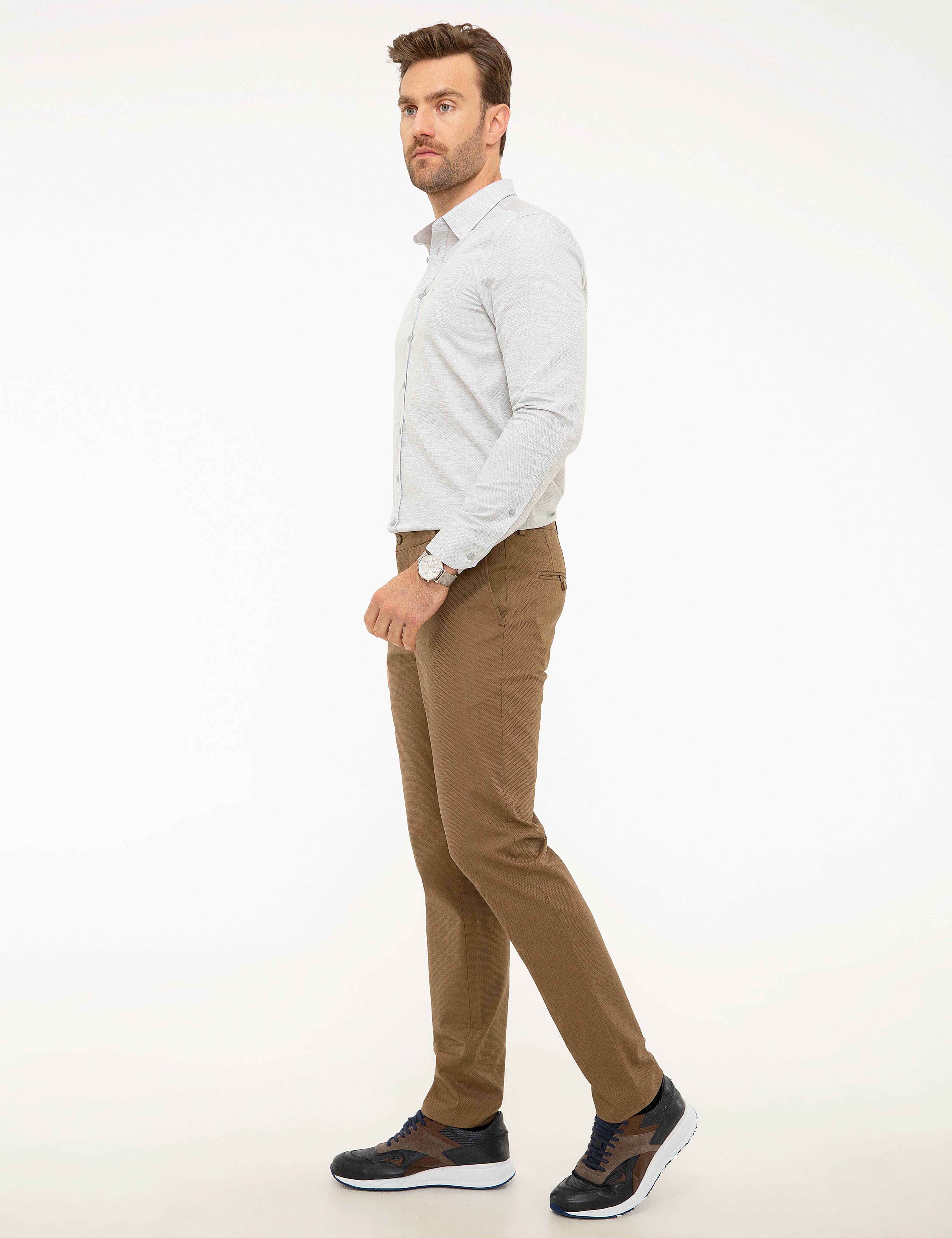Camel Ex. Slim Fit Kumaş Pantolon