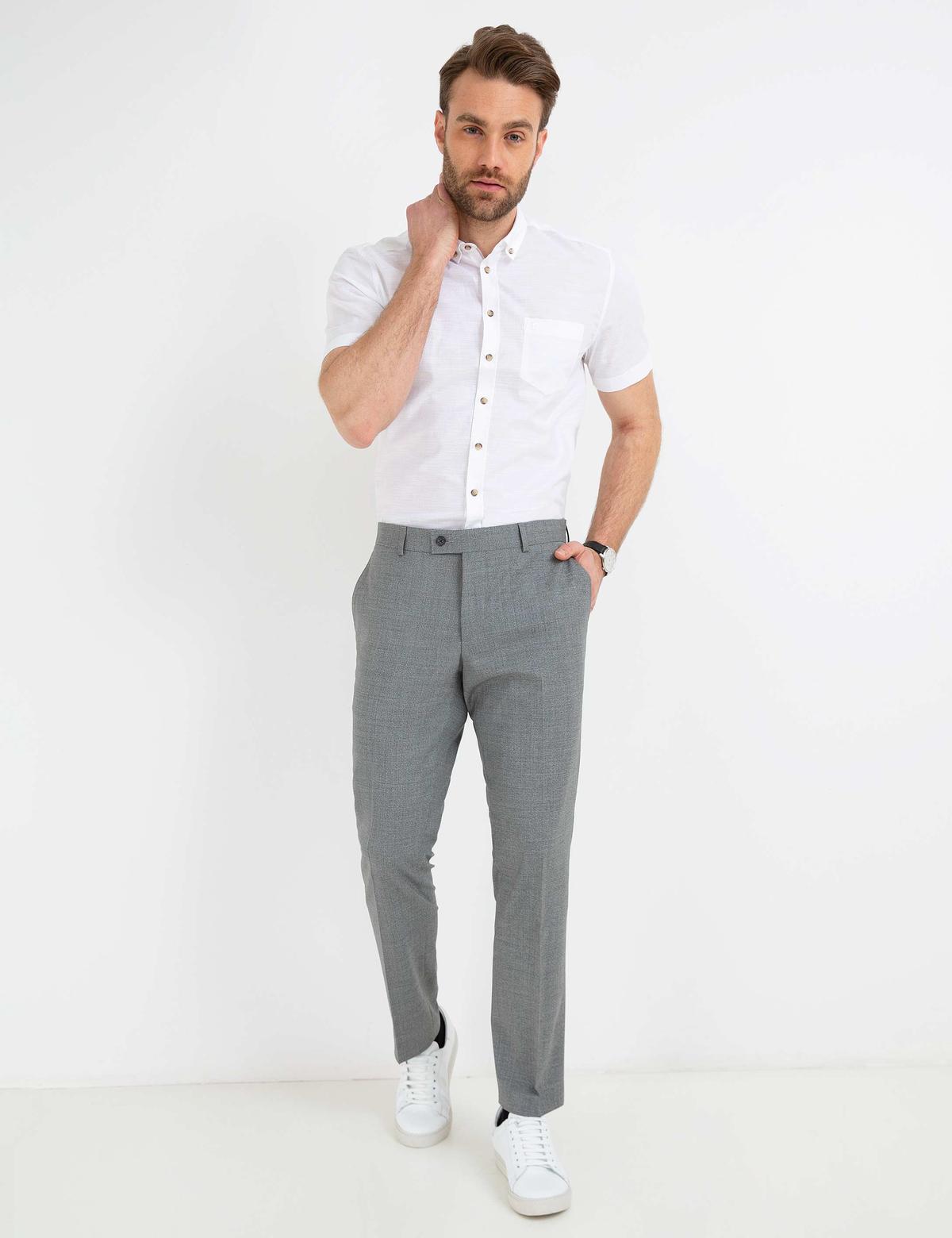 Regular Beyaz Gömlek - 50190810023