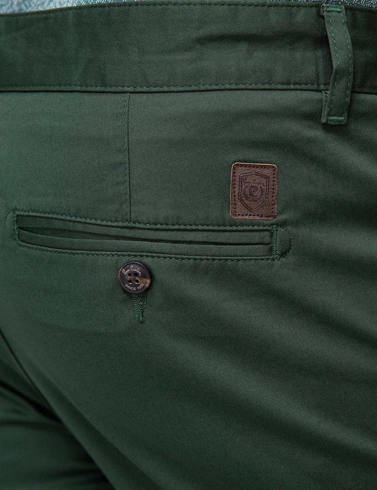 Koyu Yeşil Slim Fit Chino Pantolon - 50154739103