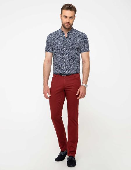 Kırmızı Slim Fit Chino Pantolon - 50154740082