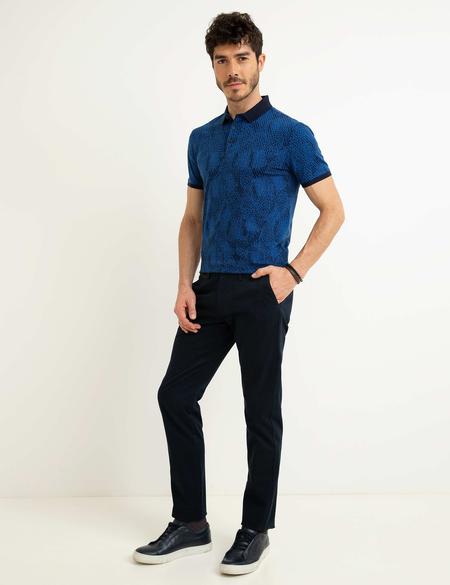 Lacivert Slim Fit Chino Pantolon - 50154742017