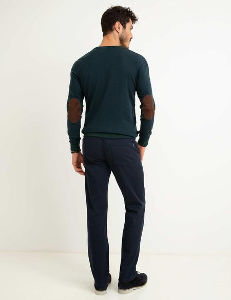 Lacivert Slim Fit Chino Pantolon - 50155646001