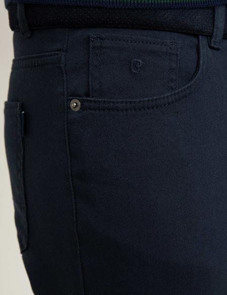 Lacivert Slim Fit Chino Pantolon - 50155646001