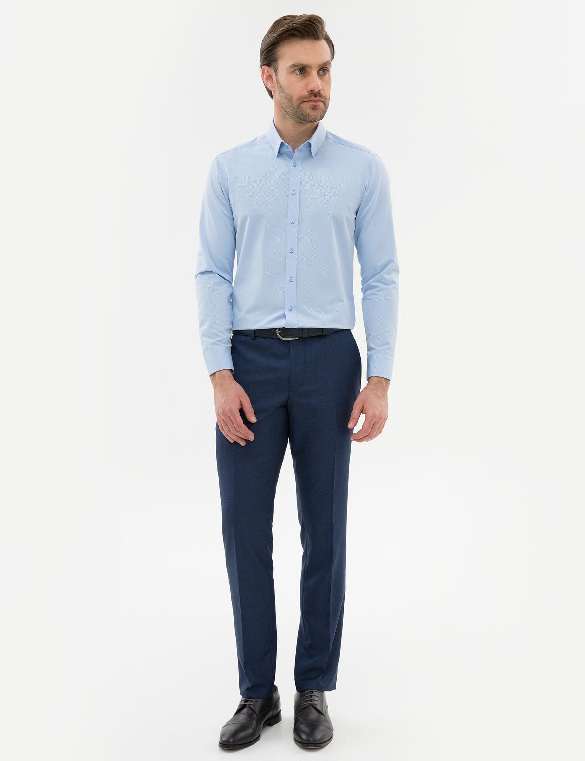 Mavi Slim Fit Uzun Kollu Gömlek - 50226657025