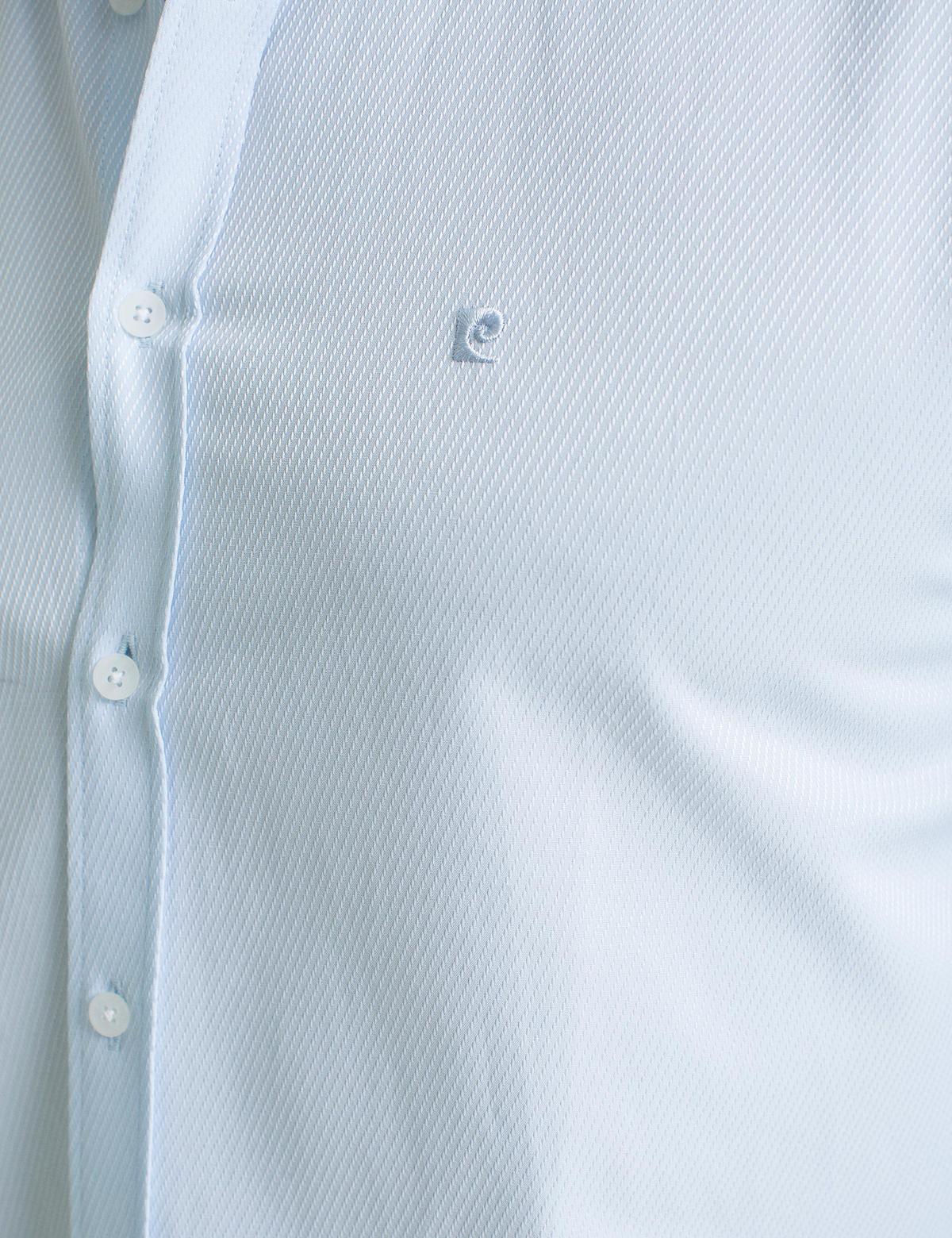 Açık Mavi Slim Fit Gömlek - 50189436010