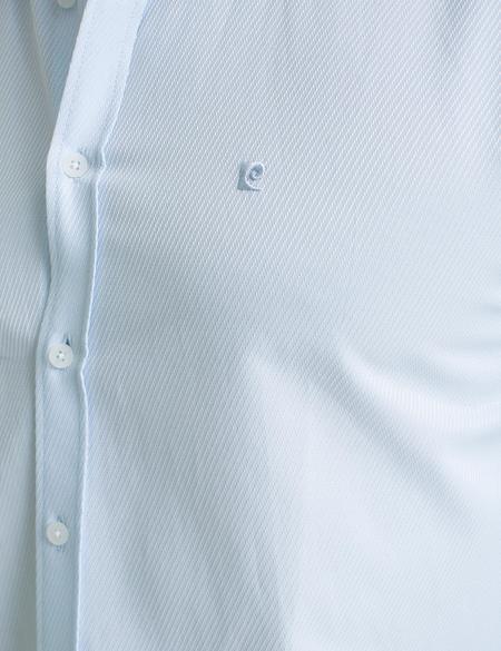 Açık Mavi Slim Fit Gömlek - 50189436010