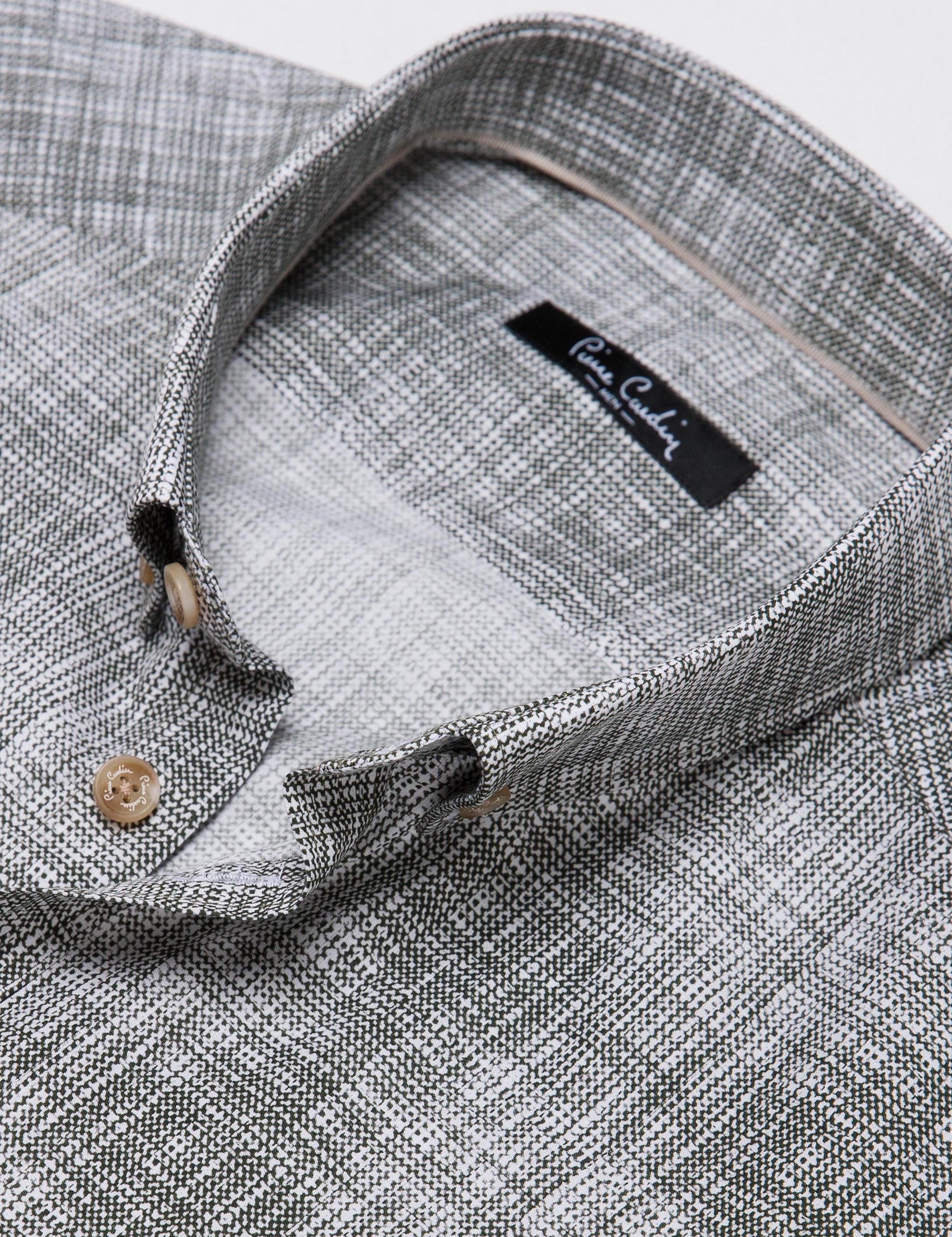 Haki Slim Fit Gömlek