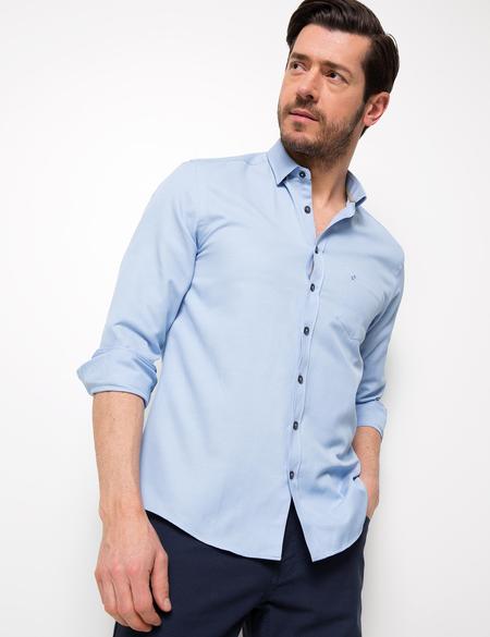 Açık Mavi Regular Fit Gömlek - 50188505023