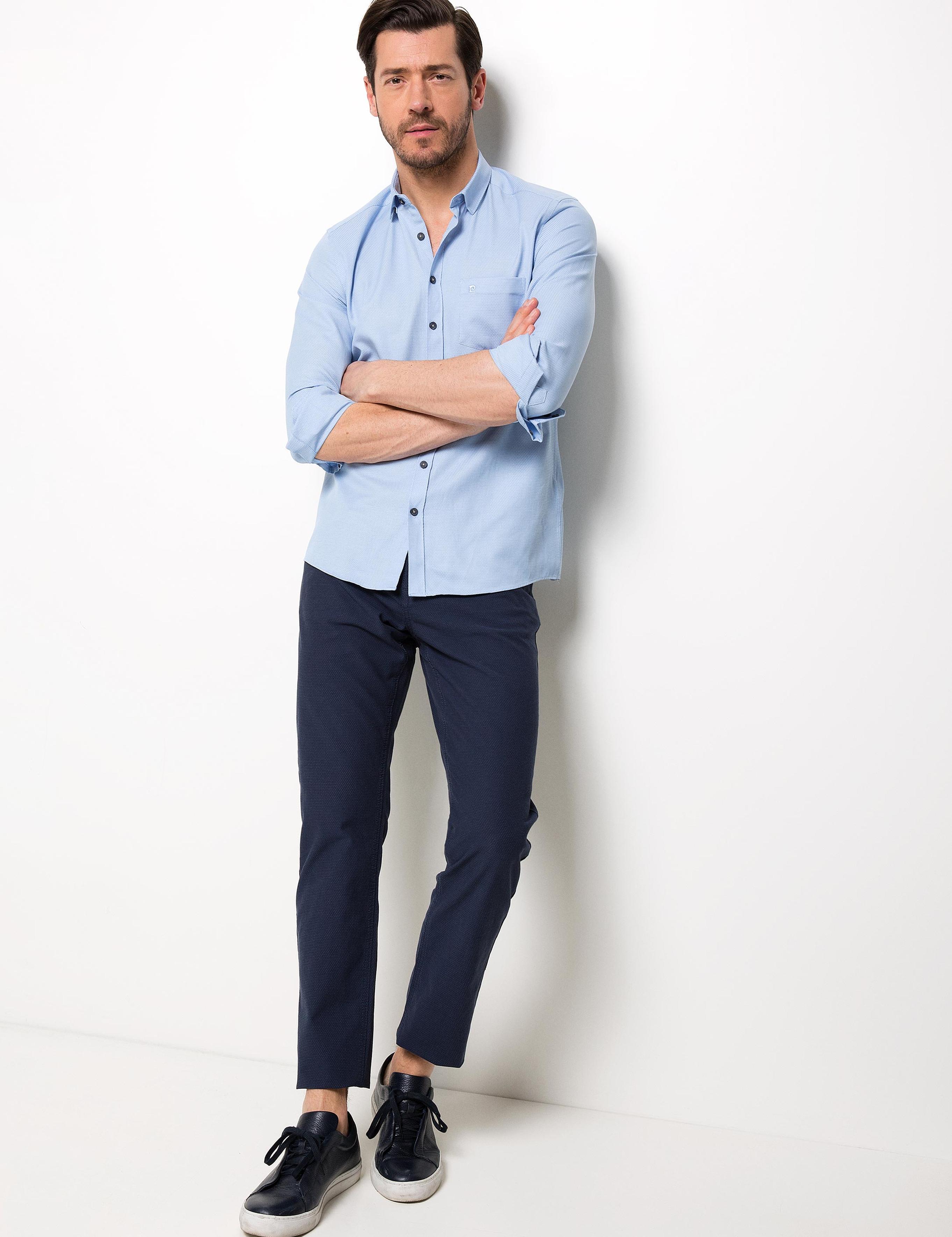 Açık Mavi Regular Fit Gömlek