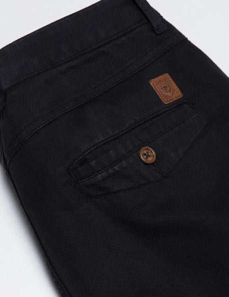 Siyah Slim Fit Chino Pantolon - 50189165013