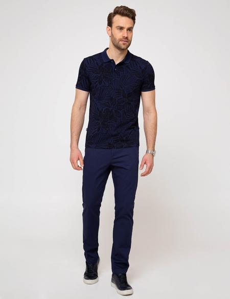 Lacivert Slim Fit Chino Pantolon - 50189179005