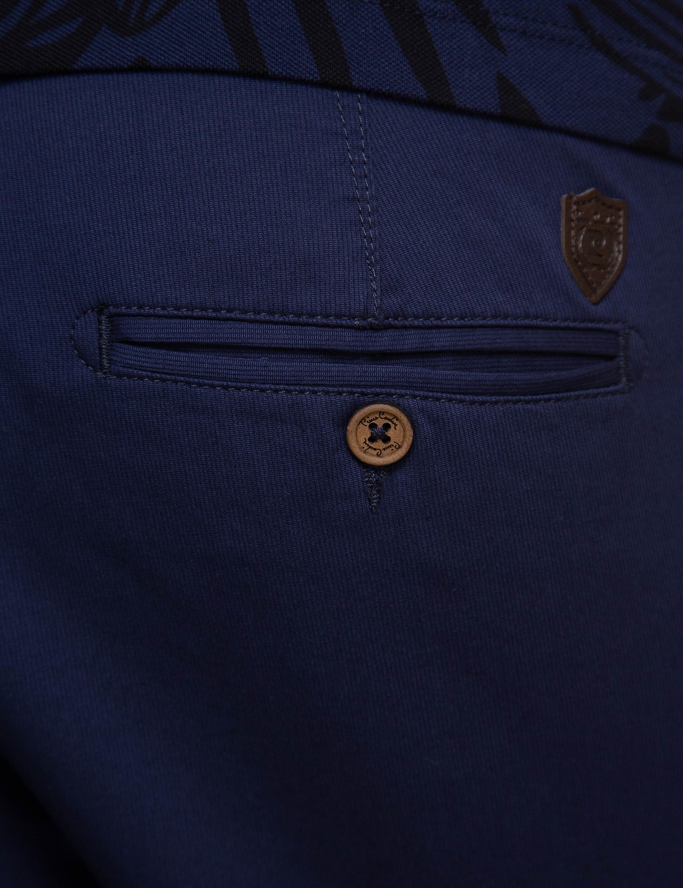 Lacivert Slim Fit Chino Pantolon