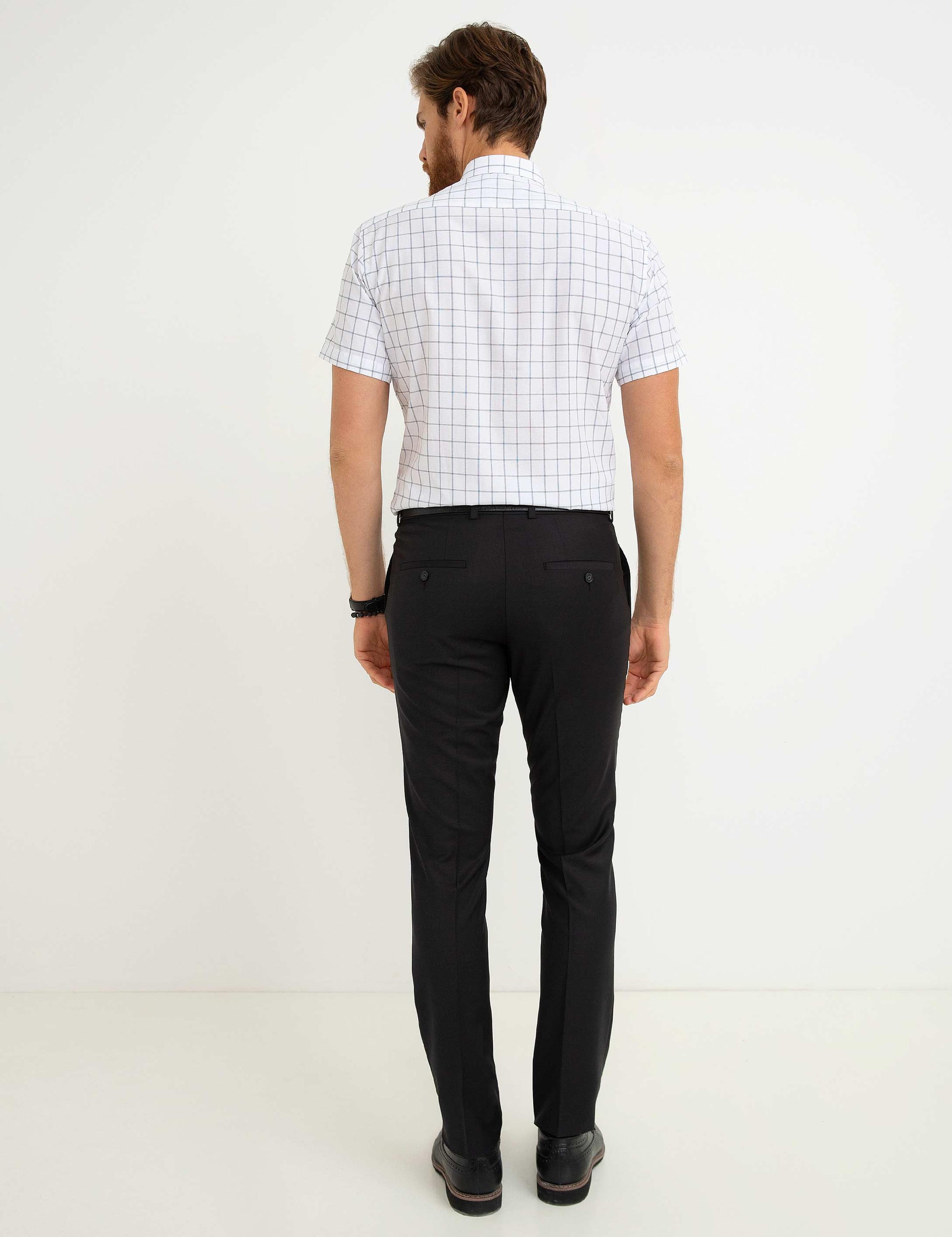 Siyah Slim Fit Pantolon