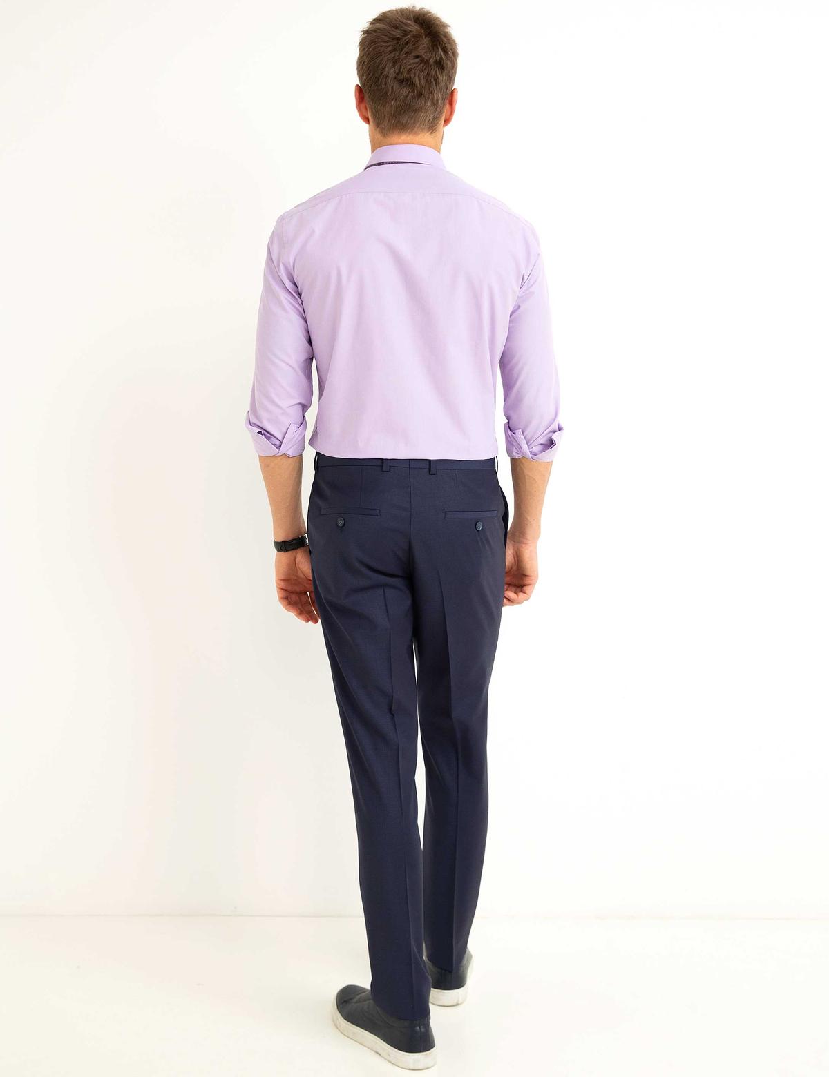 Lacivert Slim Fit Pantolon - 50189267014