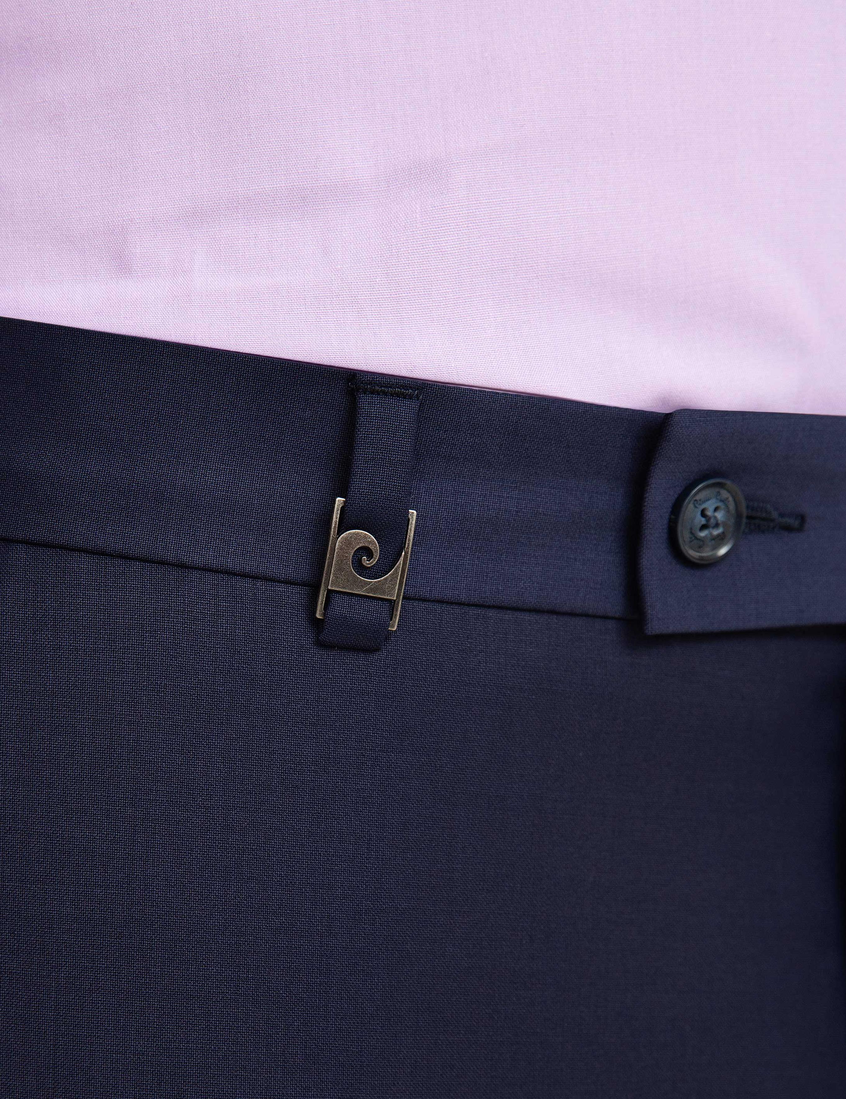 Lacivert Slim Fit Pantolon