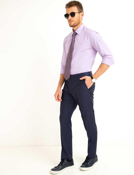 Lacivert Slim Fit Pantolon - 50189267014