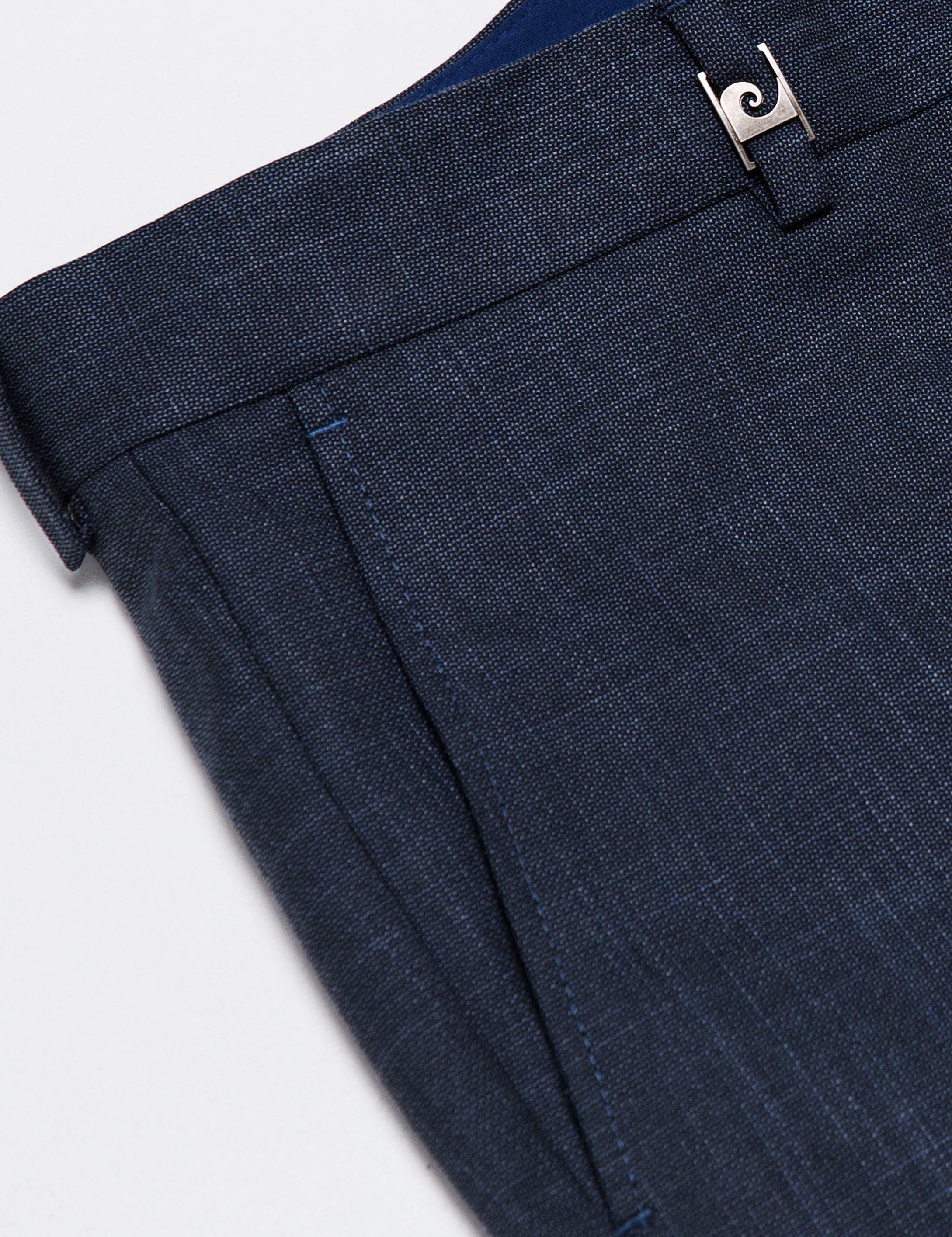 Lacivert Slim Fit Kumaş Pantolon