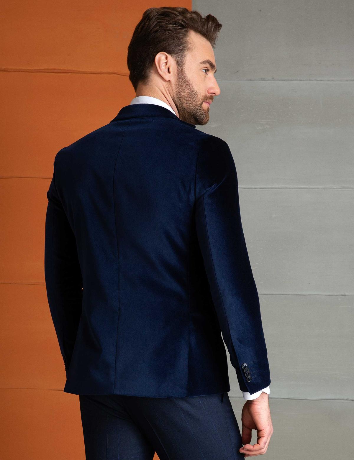 Lacivert Slim Fit Ceket - 50208498038