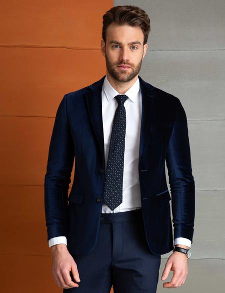 Lacivert Slim Fit Ceket - 50208498038