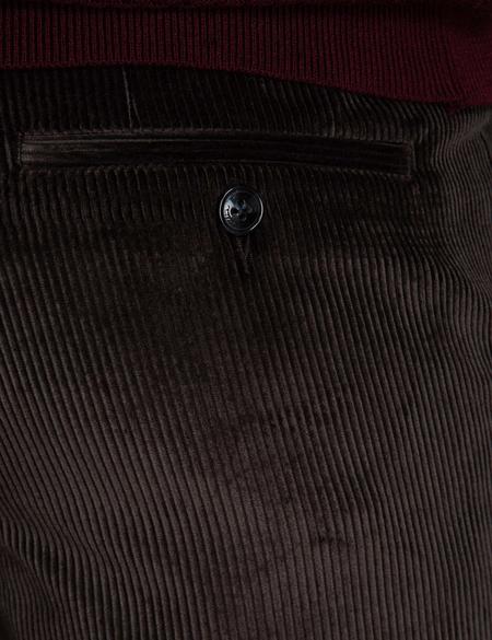 Kahverengi Slim Fit Pantolon - 50208526016