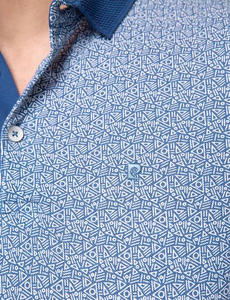 İndigo Slim Fit Tişört - 50186349007