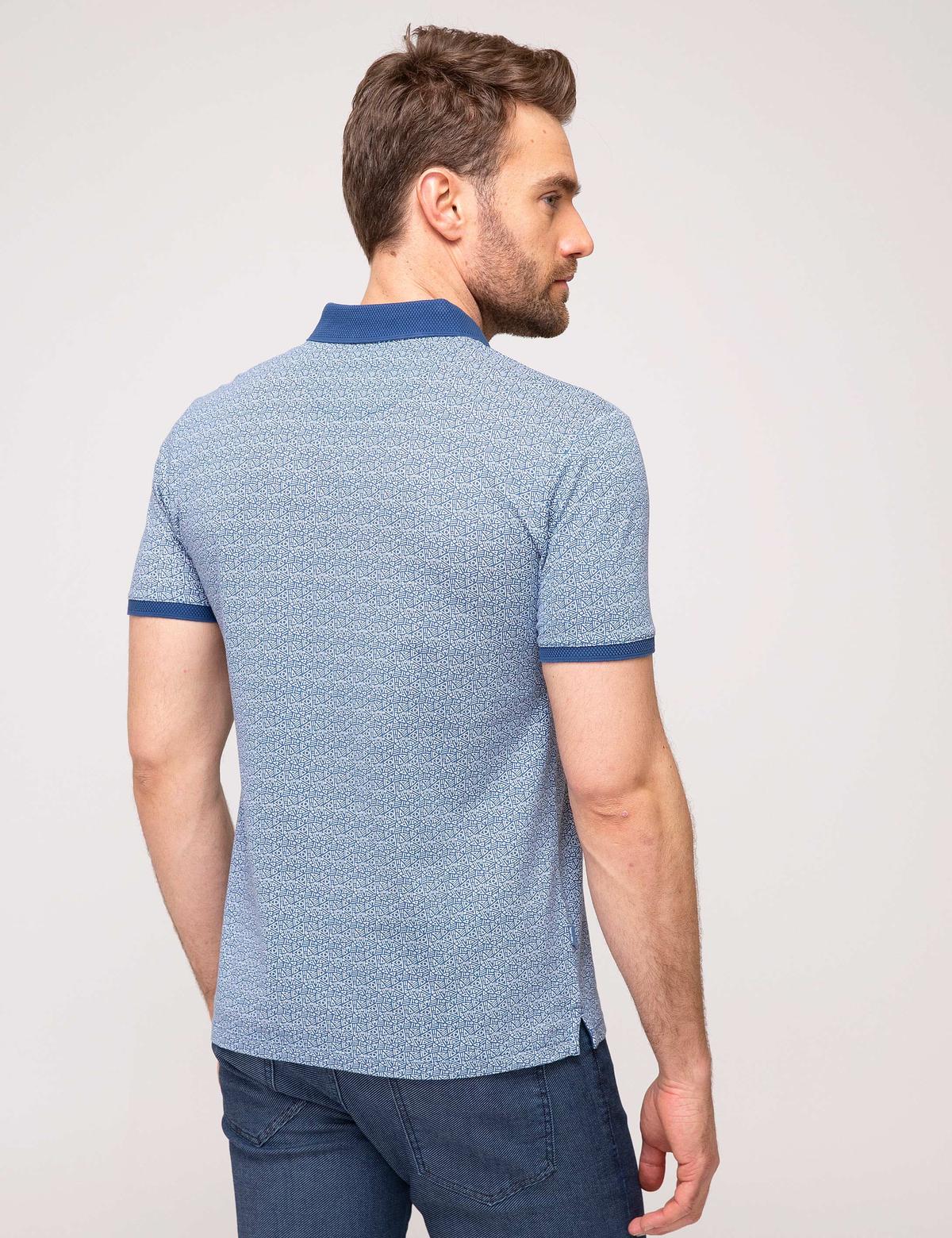 İndigo Slim Fit Tişört - 50186349007