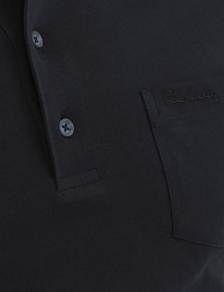 Siyah Regular Fit Basic Polo Yaka T-Shirt - 50188639010