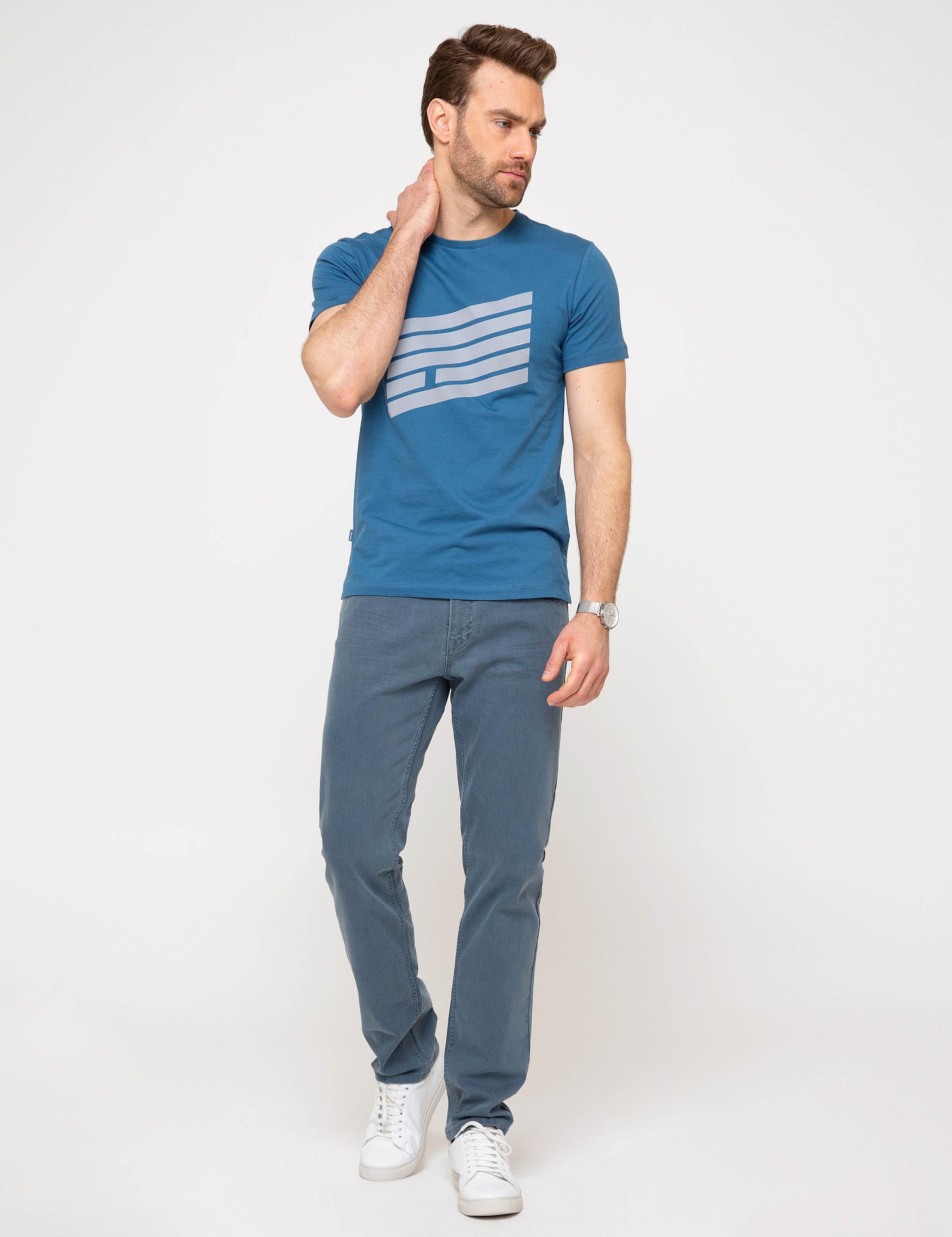 İndigo Slim Fit Tişört