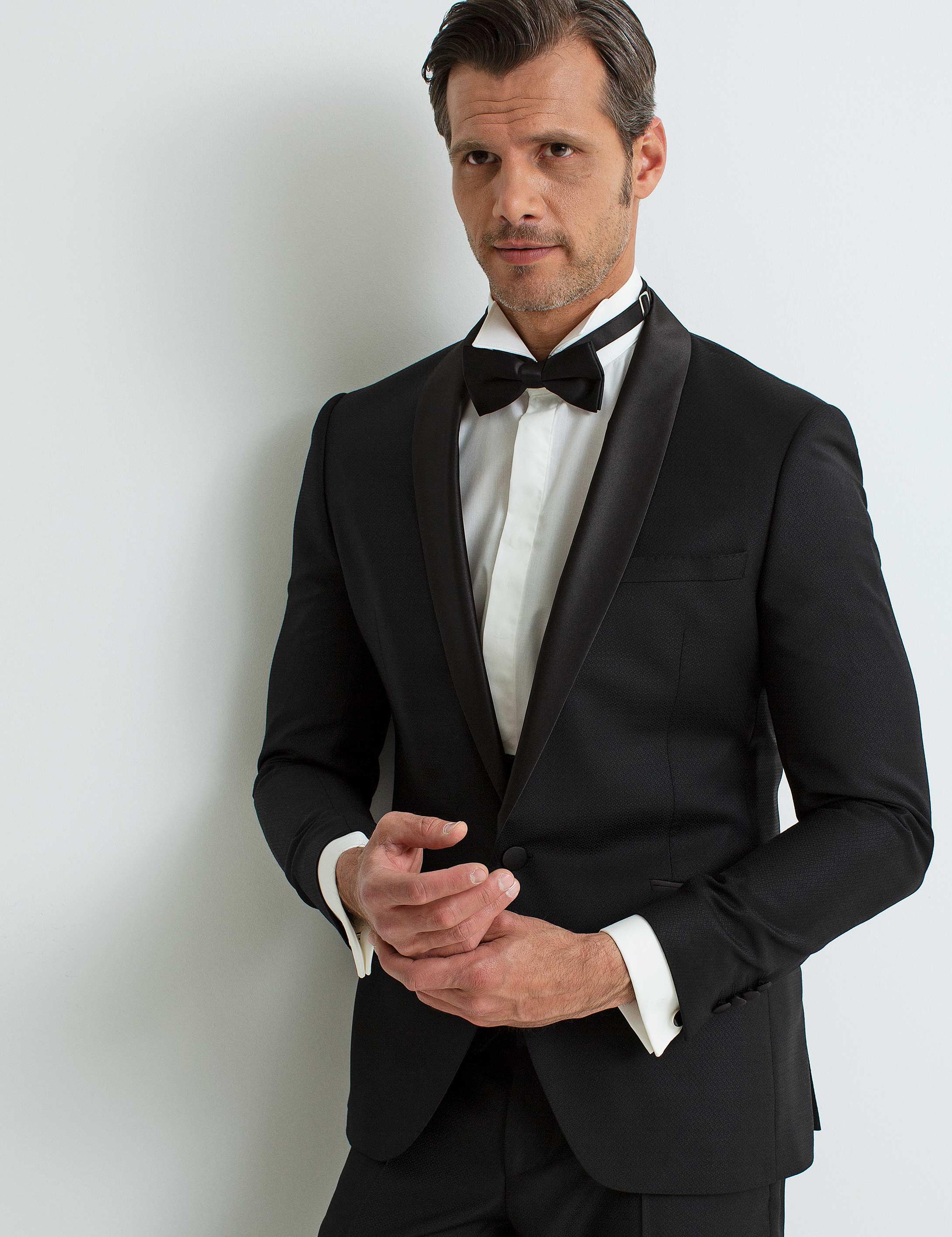 Siyah Yelekli Damatlık Smokin