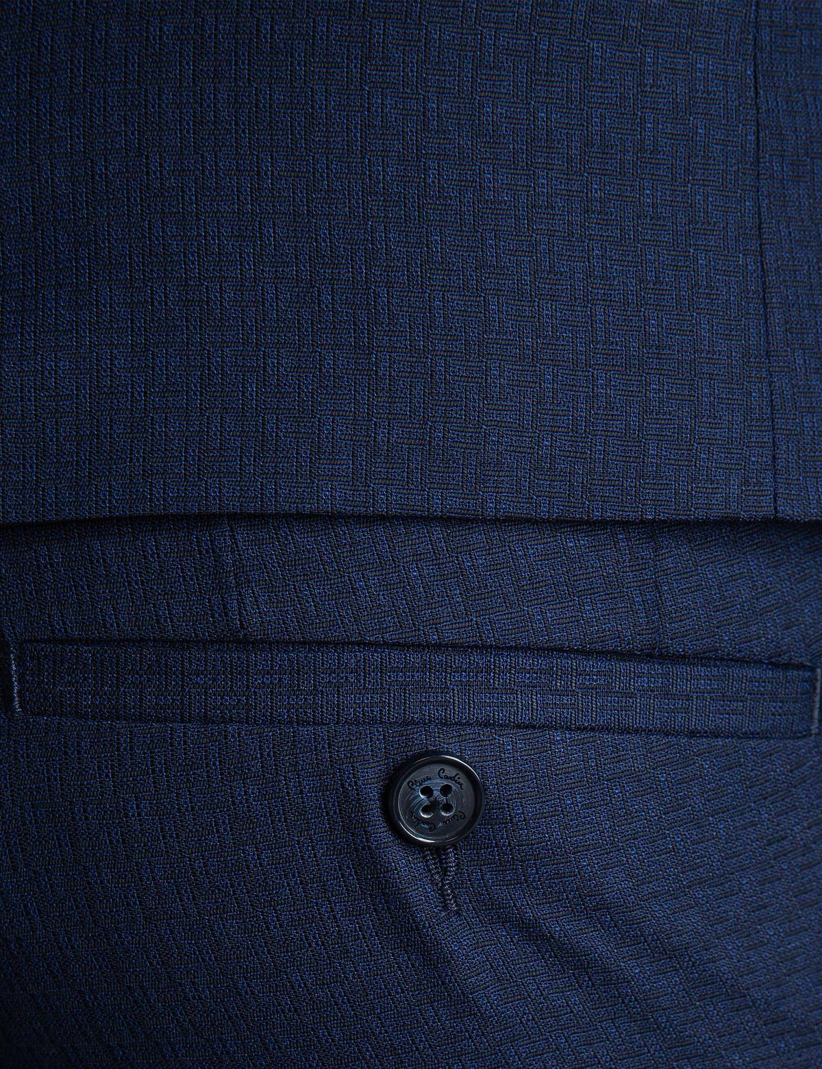 Lacivert Ex. Slim Fit Takım Elbise - 50197723035