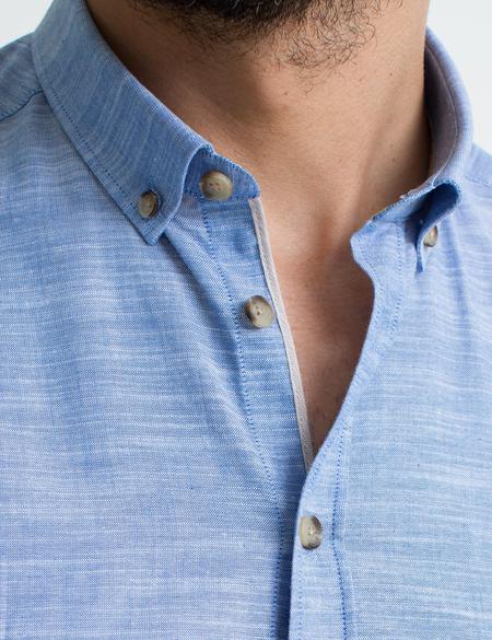 İndigo Slim Fit Gömlek - 50188487029