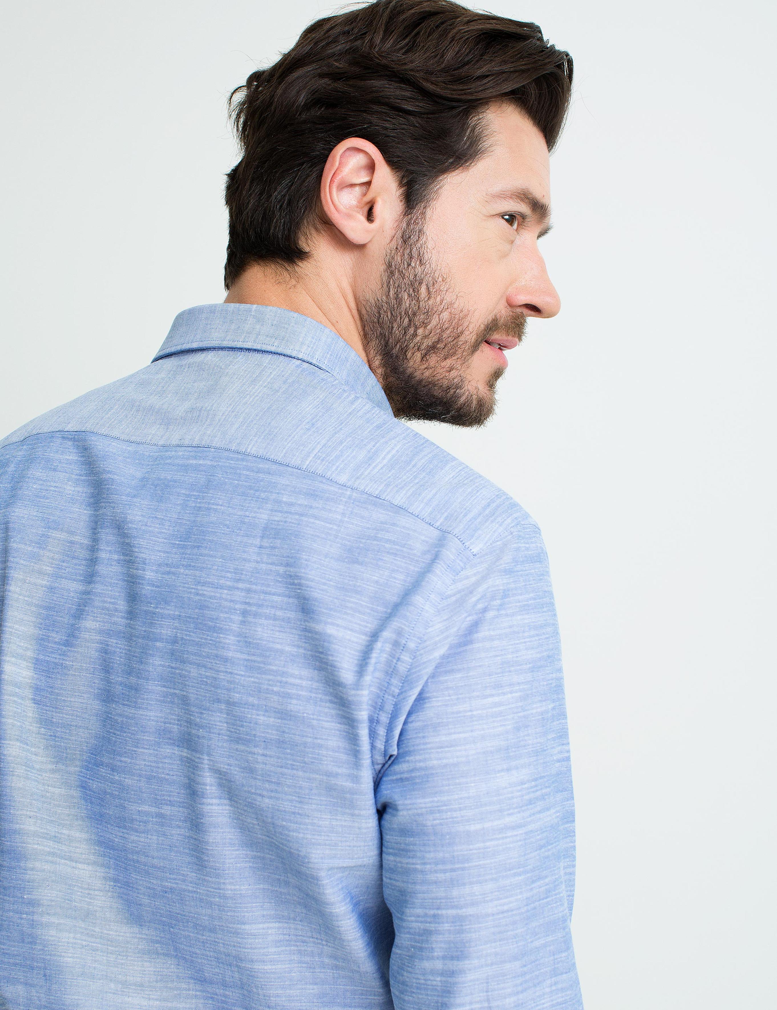 İndigo Slim Fit Gömlek