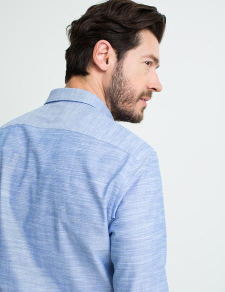 İndigo Slim Fit Gömlek - 50188487029