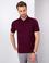 Bordo Slim Fit Polo Yaka T-Shirt