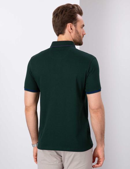 Koyu Yeşil Slim Fit T-Shirt - 50199596051