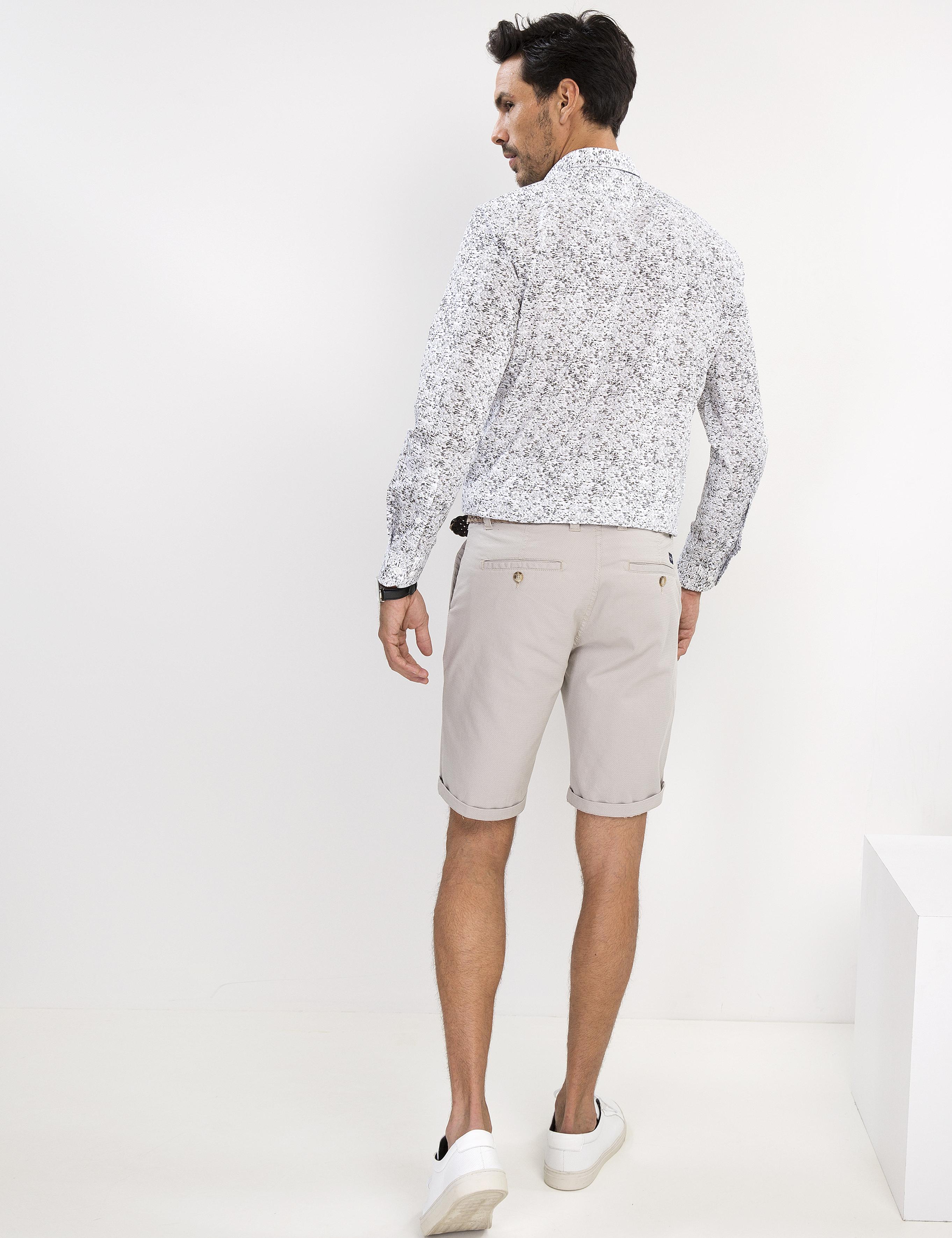 Taş Standart Fit Bermuda Şort