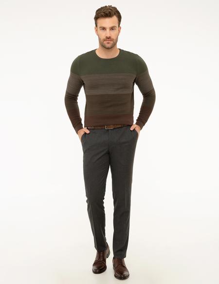 Kahverengi Ekstra Slim Fit Pantolon - 50194585035