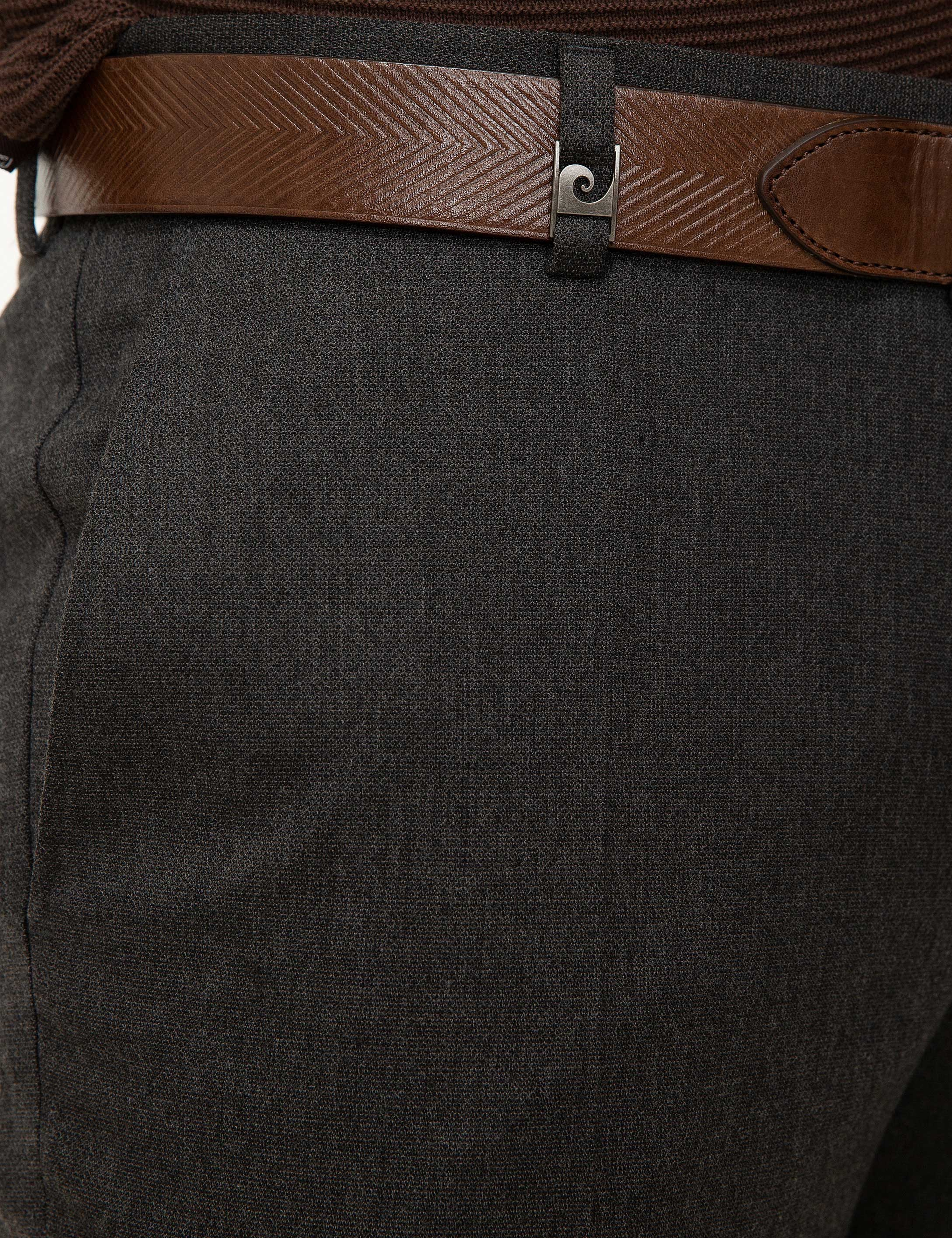 Kahverengi Ekstra Slim Fit Pantolon