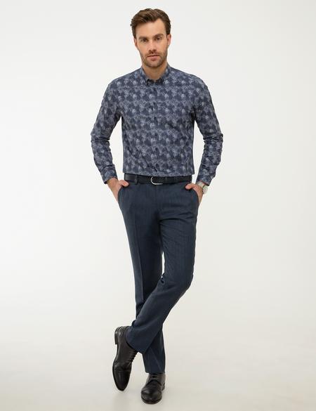Lacivert Slim Fit Gömlek - 50194631001