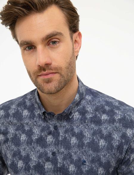 Lacivert Slim Fit Gömlek - 50194631001