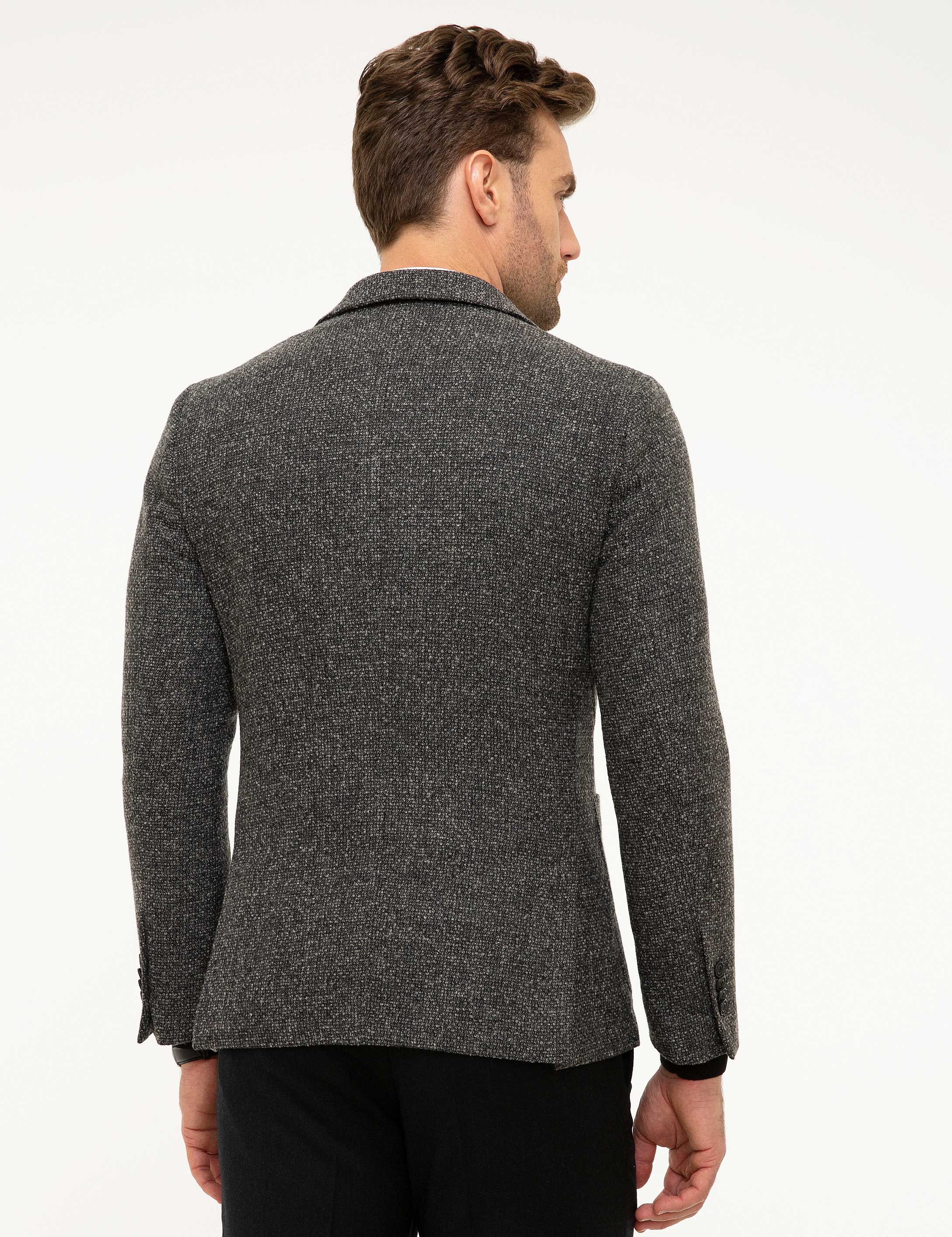 Füme Eksta Slim Fit Ceket - Image 4