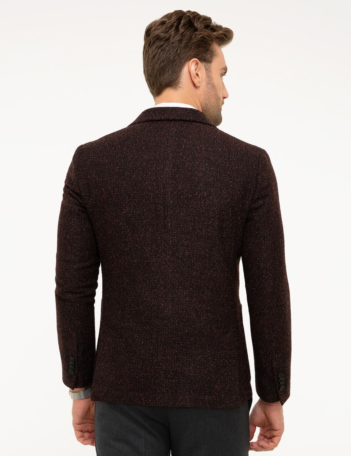 Bordo Ex. Slim Fit Ceket - 50194741119