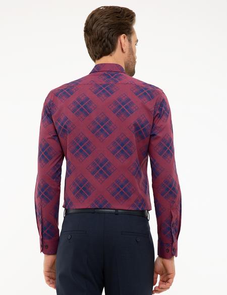 Bordo Slim Fit Gömlek - 50201499010