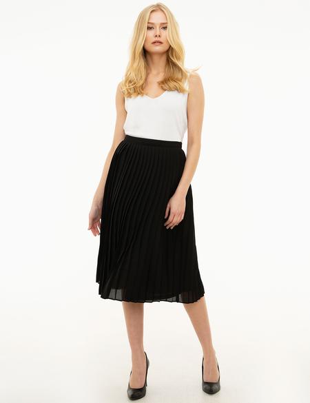 Siyah Dokuma Etek - 50202554029