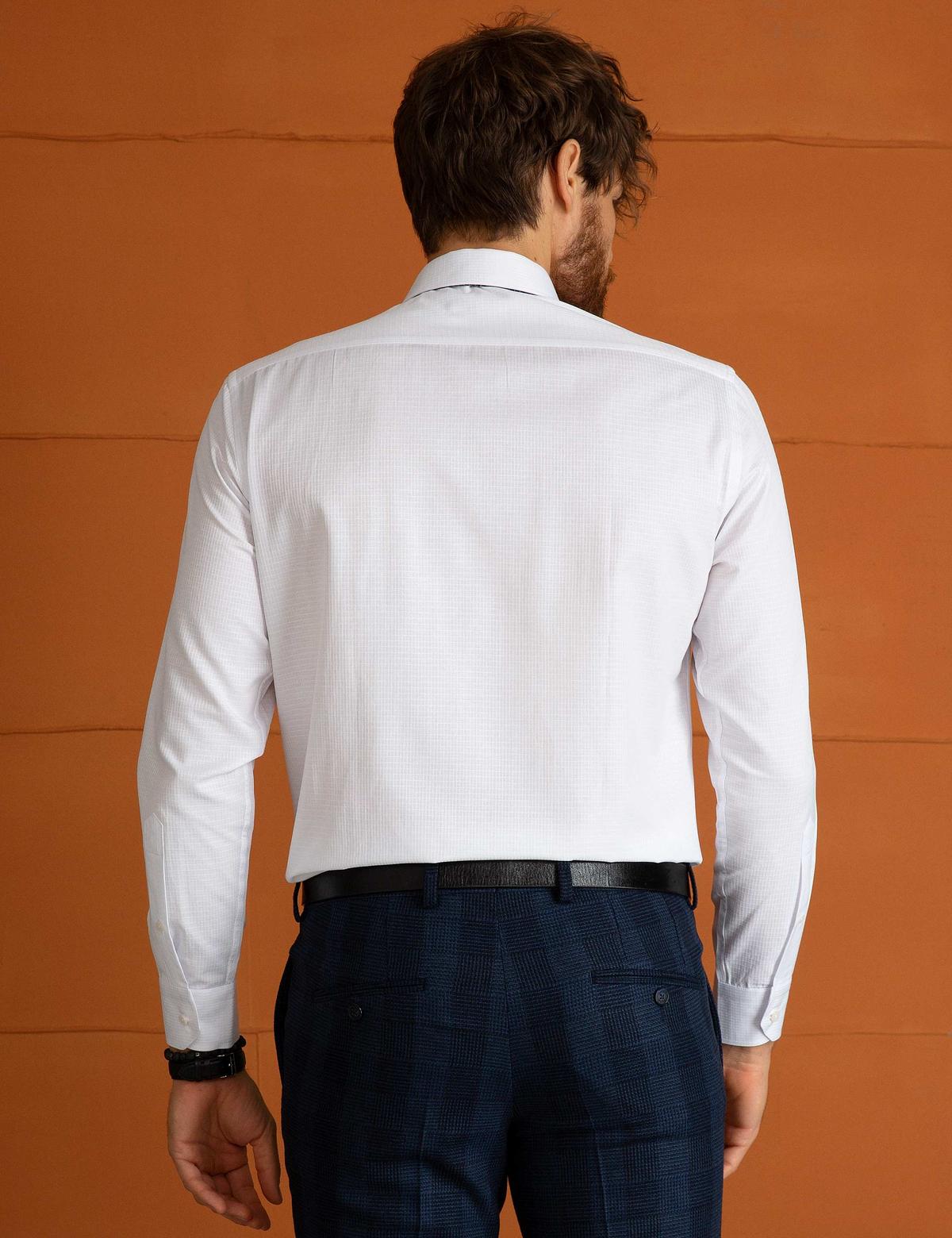 Beyaz Regular Fit Gömlek - 50194532014