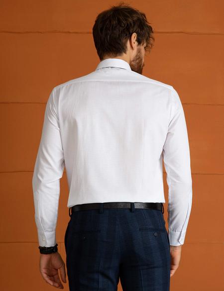 Beyaz Regular Fit Gömlek - 50194532014