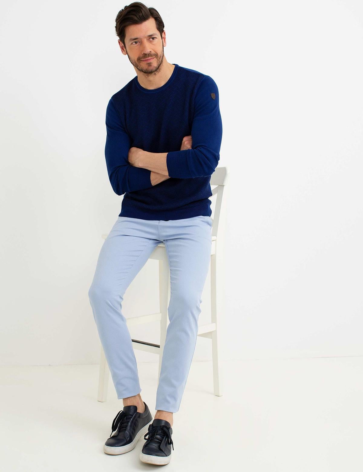 Lacivert Triko Kazak - 50194830021