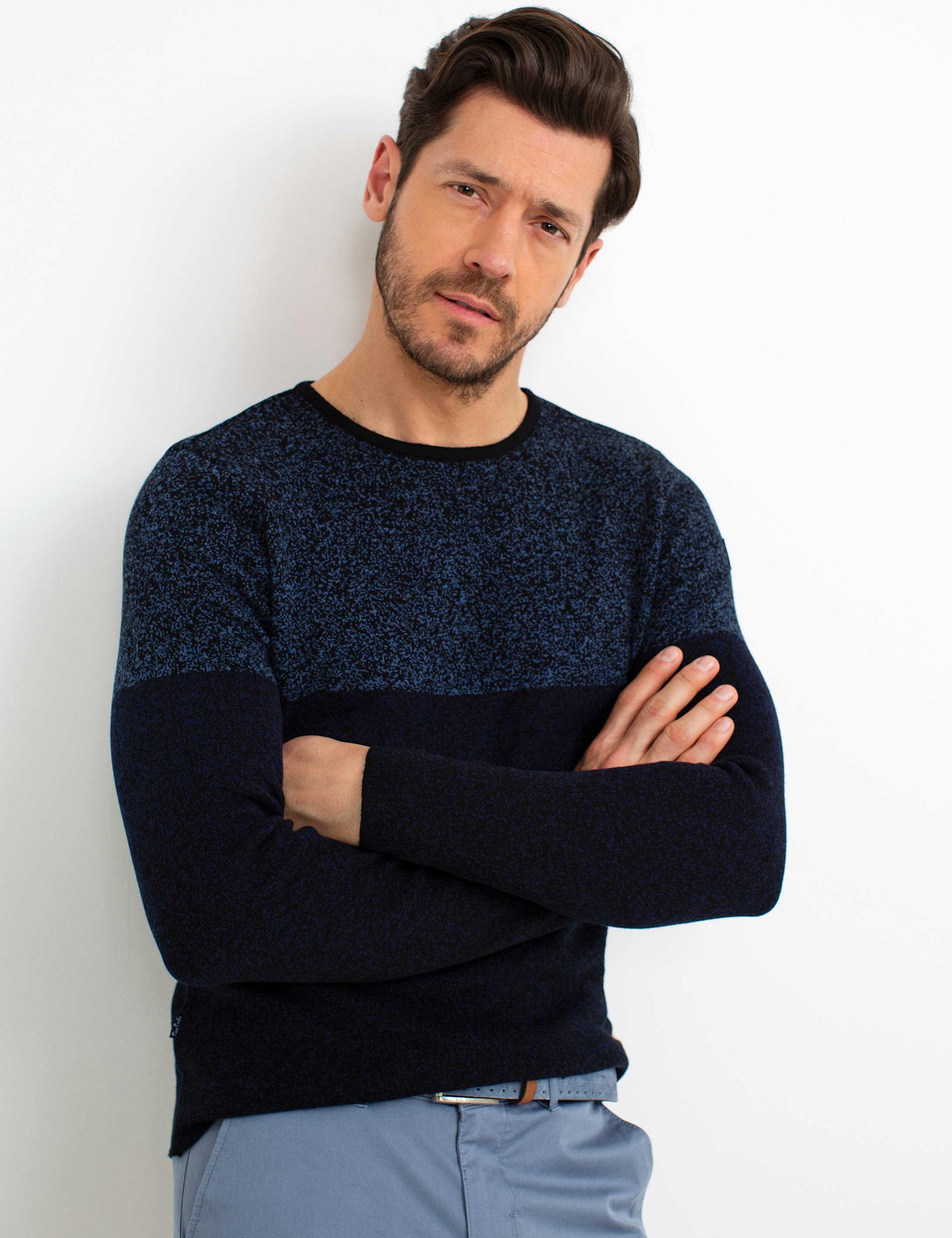 Lacivert Triko Kazak